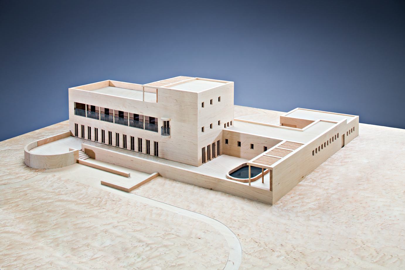 Die Schocken Villa in Jerusalem, Modell